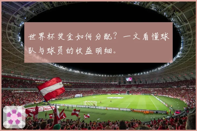 世界杯奖金如何分配？一文看懂球队与球员的收益明细。