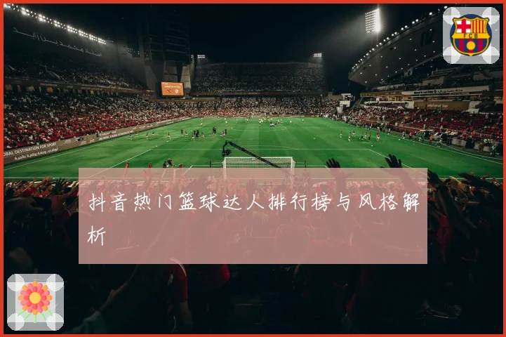 抖音热门篮球达人排行榜与风格解析